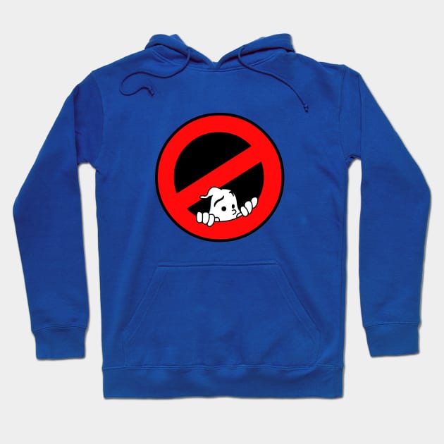 And Now Back To The Real Ghostbusters Logo Hiding Hoodie by RobotGhost